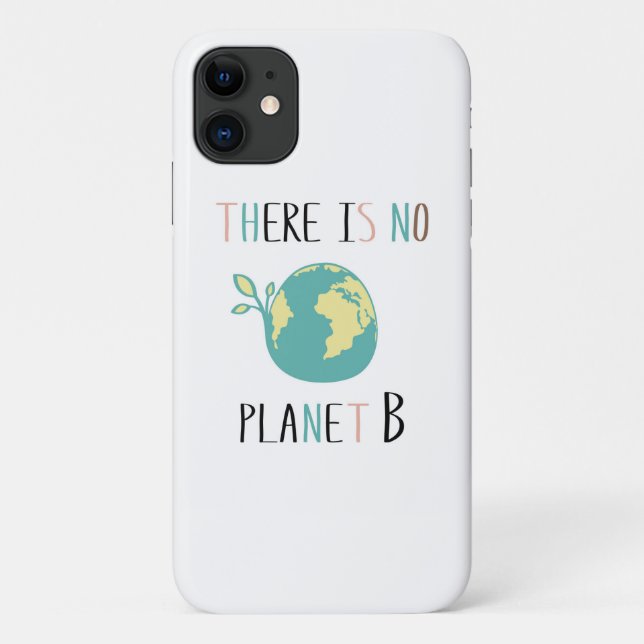 Capa Para iPhone 11 Não Há Planeta B (Verso)