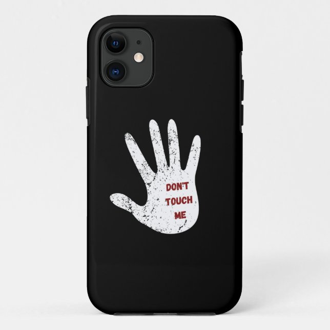 Capa Para iPhone 11 Não me toques (Verso)