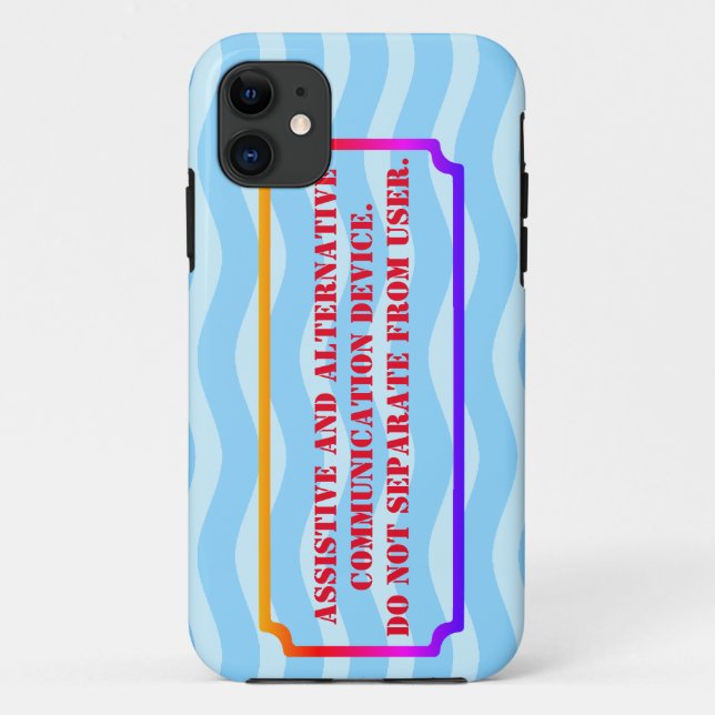Capa Para iPhone 11 Não Retire a Cor do CAA (Verso)