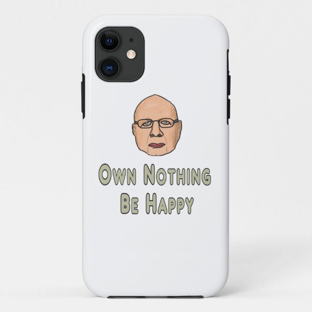 Capa Para iPhone 11 Não Seja Feliz (Verso)