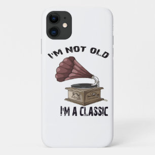 Capa Para iPhone 11 Não sou velho, sou clássico