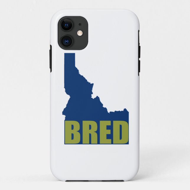 Capa Para iPhone 11 Nascido em Idaho (Verso)