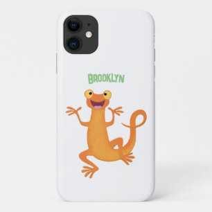 Capa Para iPhone 11 Nata-dançarina de laranja feliz e giro
