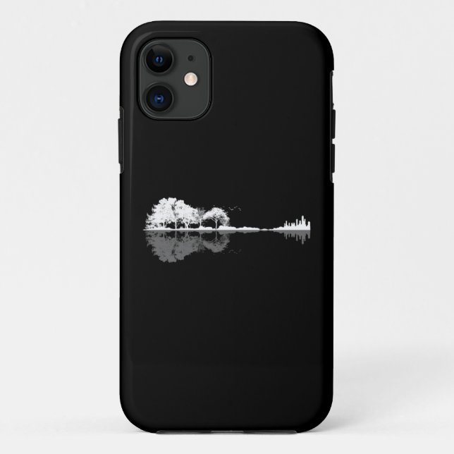 Capa Para iPhone 11 Nature Guitar (Verso)