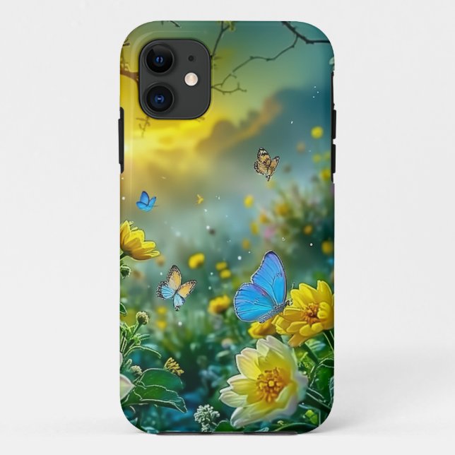 Capa Para iPhone 11 natureza (Verso)
