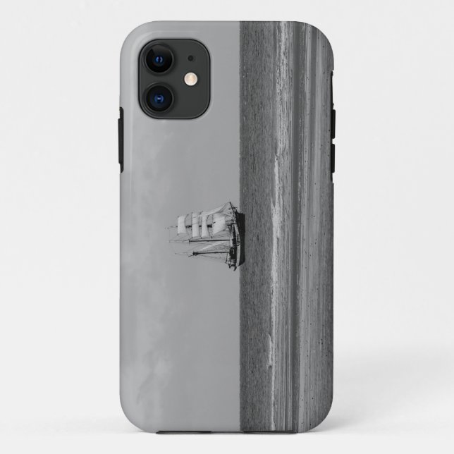 Capa Para iPhone 11 Navio de Navegação Atlântida (Verso)