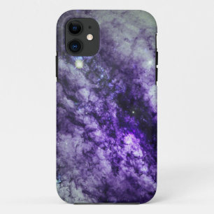 Capa Para iPhone 11 Nebula no caso do iPhone 5 roxo