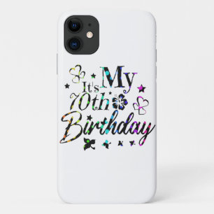 Capa Para iPhone 11 neon bokeh texturou é meu 70
