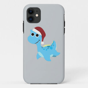 Capa Para iPhone 11 Nessie do papai noel