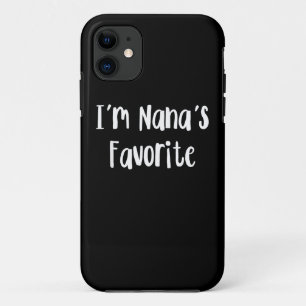 Capa Para iPhone 11 neto engraçado   Sou a favorita da Nana