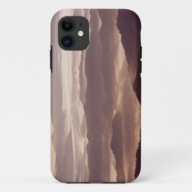 Capa Para iPhone 11 nevoeiro da manhã no sul do Apalachian (Verso)