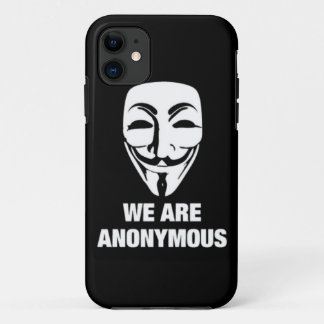 Capa Para iPhone 11 【New!!】WE ARE ANONYMOUS★iPhone Case