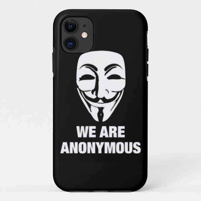 Capa Para iPhone 11 【New!!】WE ARE ANONYMOUS★iPhone Case (Verso)