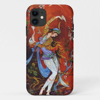 Capa Para iPhone 11 Ninfa Dançante em Miniatura Persa