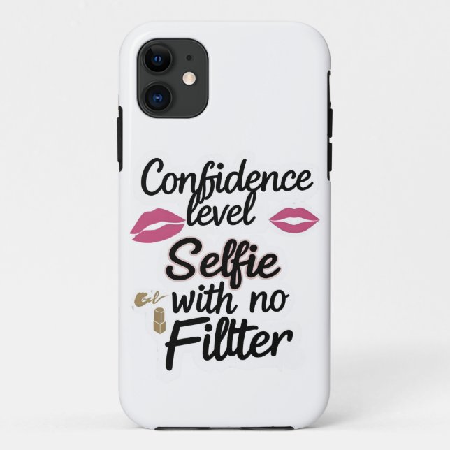 Capa Para iPhone 11 Nível de Confiança - Nenhuma Cotação de Seleção de (Verso)
