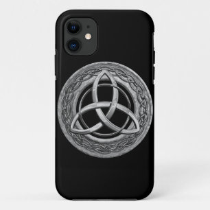 Capa Para iPhone 11 Nó celta da trindade do metal