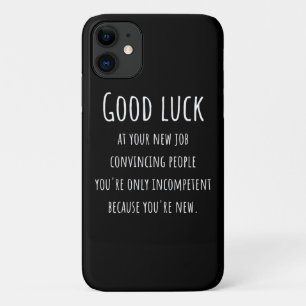 Capa Para iPhone 11 no seu novo trabalho convencendo pessoas que você