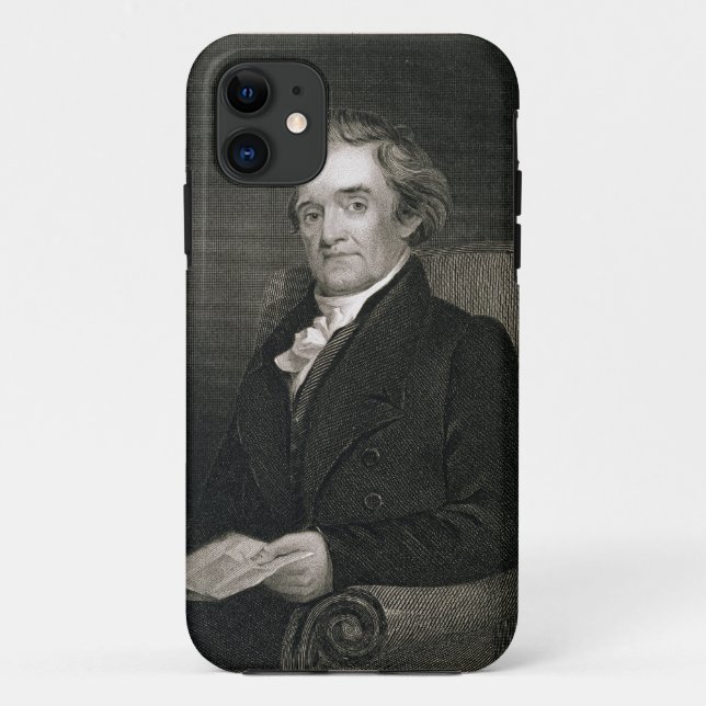 Capa Para iPhone 11 Noah Webster (1758-1843) gravado por Frederick W. (Verso)
