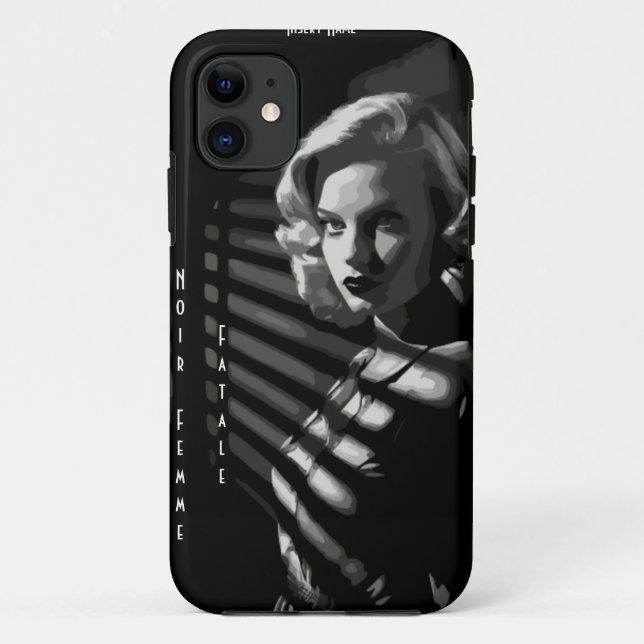 Capa Para iPhone 11 Noir Femme Fatale (Verso)