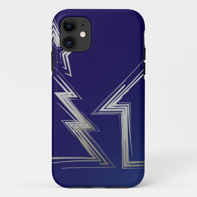Capa Para iPhone 11 Noite de Natal do Sapphire (Verso)