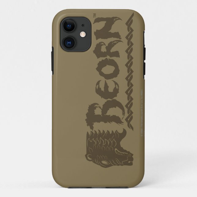 Capa Para iPhone 11 Nome do cabeçalho do urso BEORN™ (Verso)