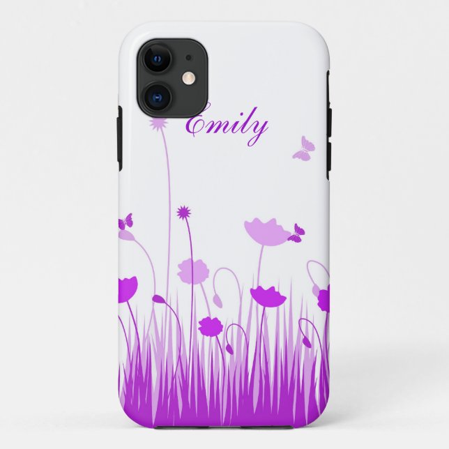 Capa Para iPhone 11 Nome do Prado Mínimo e do Povo Branco (Verso)