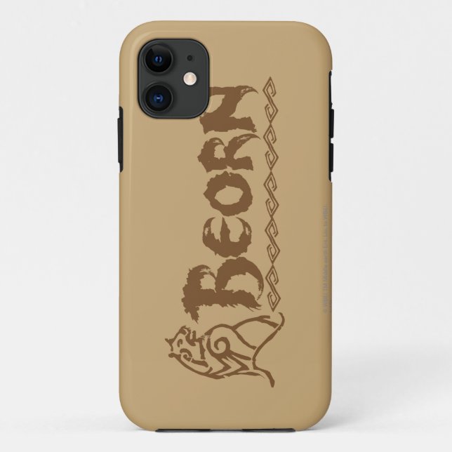 Capa Para iPhone 11 Nome do urso BEORN™ (Verso)