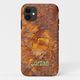 Capa Para iPhone 11 Nome Personalizado de Ferro Impressionante