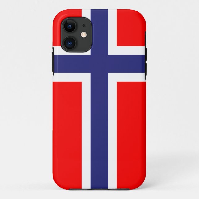 Capa Para iPhone 11 Noruega (Verso)