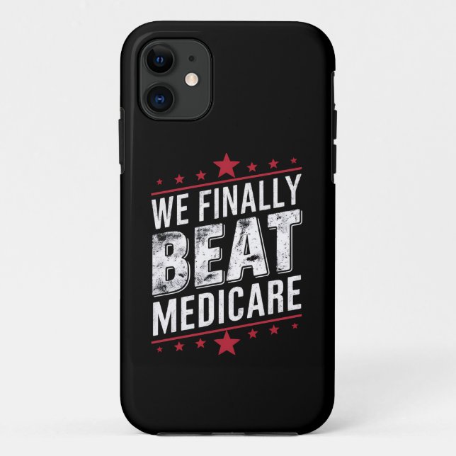 Capa Para iPhone 11 Nós Finalmente Derrotamos o Medicare Trump Biden E (Verso)
