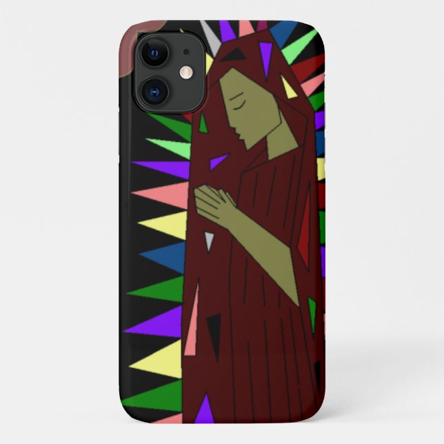 Capa Para iPhone 11 Nossa Senhora da guadalupe (Verso)