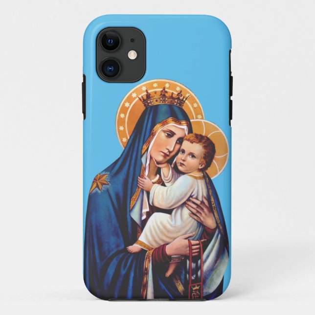Capa Para iPhone 11 Nossa Senhora do Carmo (Verso)