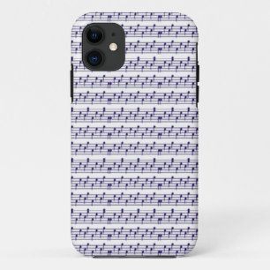 Capa Para iPhone 11 notas musicais