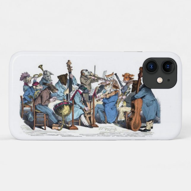 CAPA PARA iPhone 11 NOVA LINGUAGEM MUSICAL/ORQUESTRA DE FAZENDAS ANIMA (Verso (horizontal))