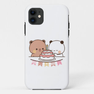 Capa Para iPhone 11 novo urso e panda bubu dudu