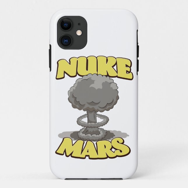Capa Para iPhone 11 Nuke Mars (Verso)