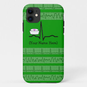 Capa Para iPhone 11 Nutra o verde do caso do iPhone 5 do design mal l