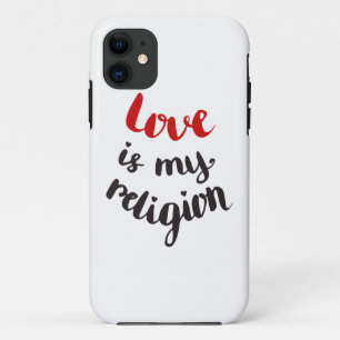 Capa Para iPhone 11 O Amor É A Minha Religião