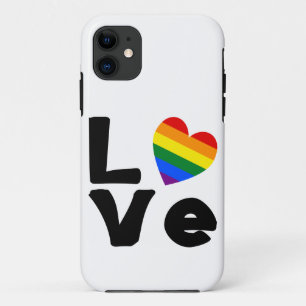 Capa Para iPhone 11 O amor é Gay