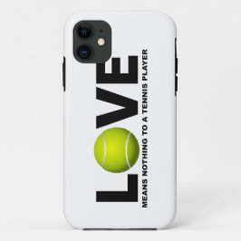 Capa Para iPhone 11 O amor não significa nada a um iPhone 5 do jogador