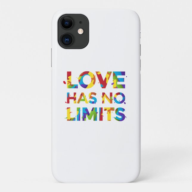 Capa Para iPhone 11 O Amor Não Tem Limites (Verso)