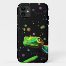 Capa Para iPhone 11 O arco-íris do lagarto do geco colore o iPhone 5