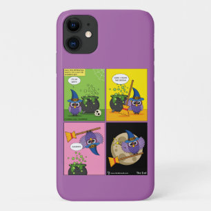 Capa Para iPhone 11 O Assistente de Aprendizado - Limpando cômico