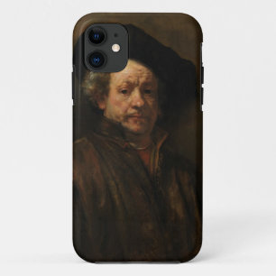 Capa Para iPhone 11 O autorretrato de Rembrandt van Rijn é arte