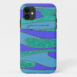 Capa Para iPhone 11 O azul de oceano profundo