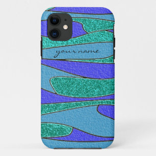 Capa Para iPhone 11 O azul de oceano profundo