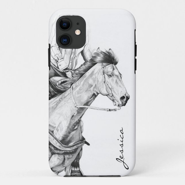 Capa Para iPhone 11 O Barrel Racer (Verso)