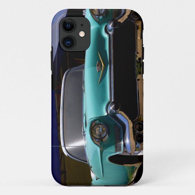 Capa Para iPhone 11 O Cadillac Verde de Elvis Presley convertível em (Verso)