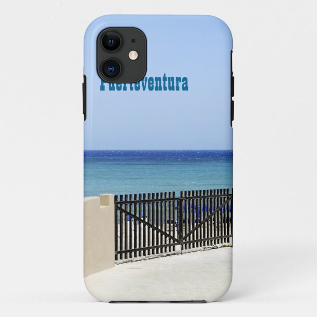 Capa Para iPhone 11 O caminho para o mar (Verso)
