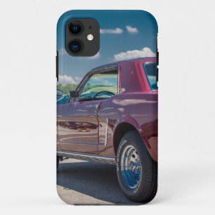 Capa Para iPhone 11 O carro ostenta o metal vermelho das engrenagens